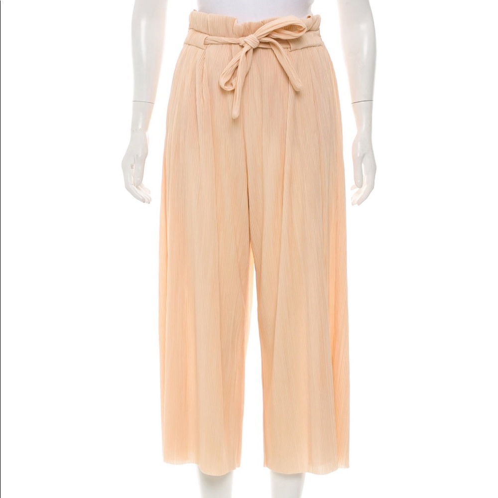 PatBO High-Rise Wide Leg Pants